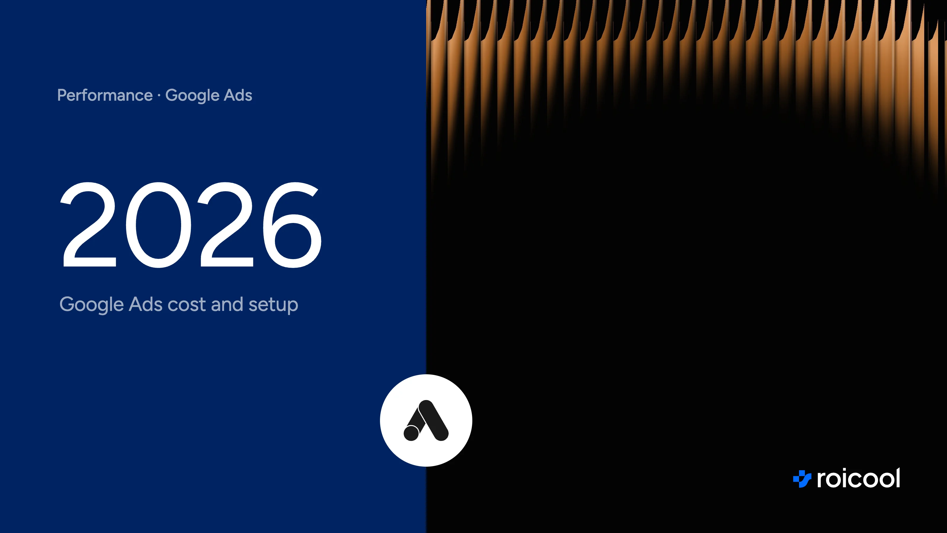 Advertising on Google in 2026, cost and setup: the Google Ads logo