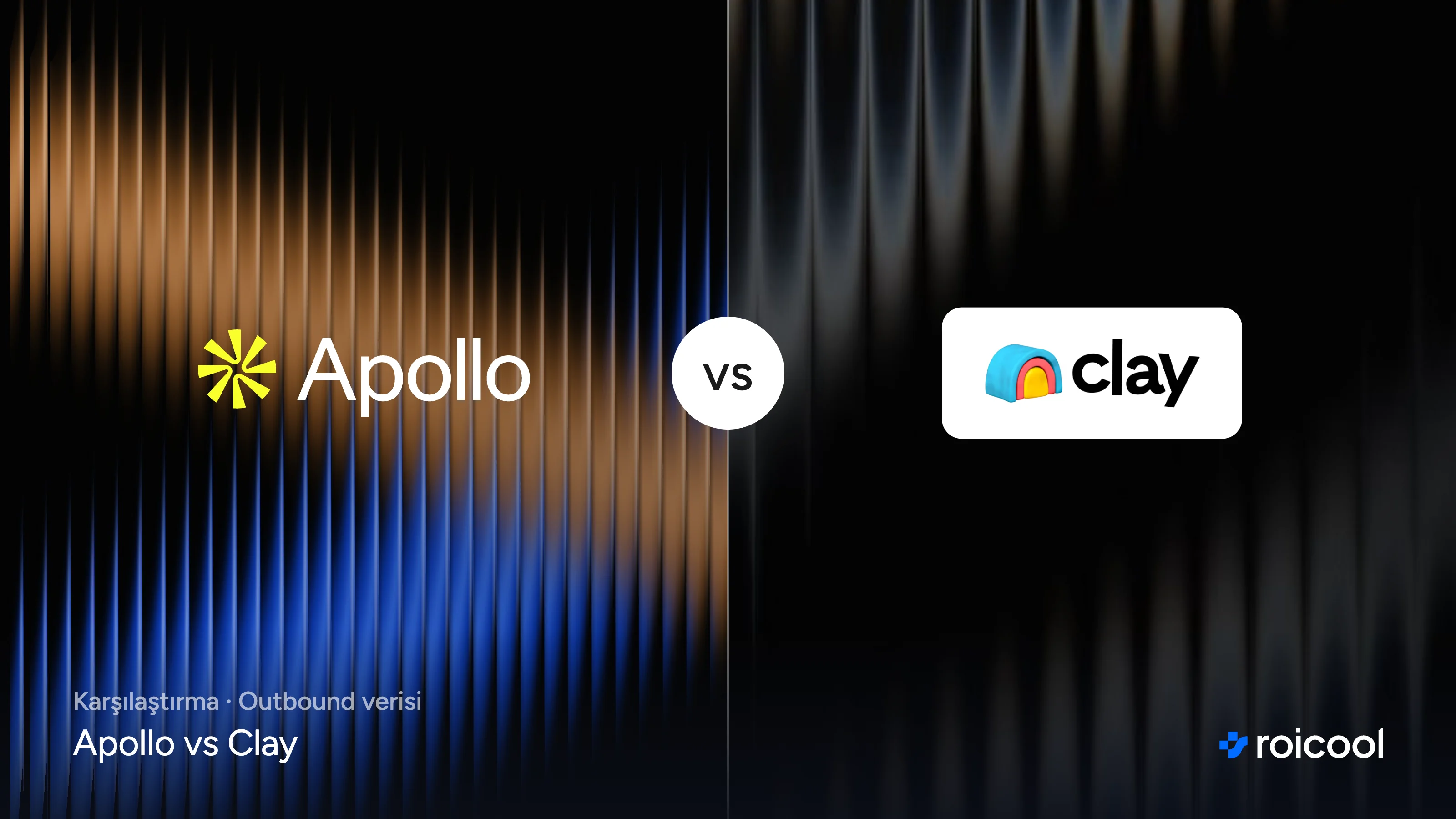 Apollo vs Clay: Apollo ve Clay logoları