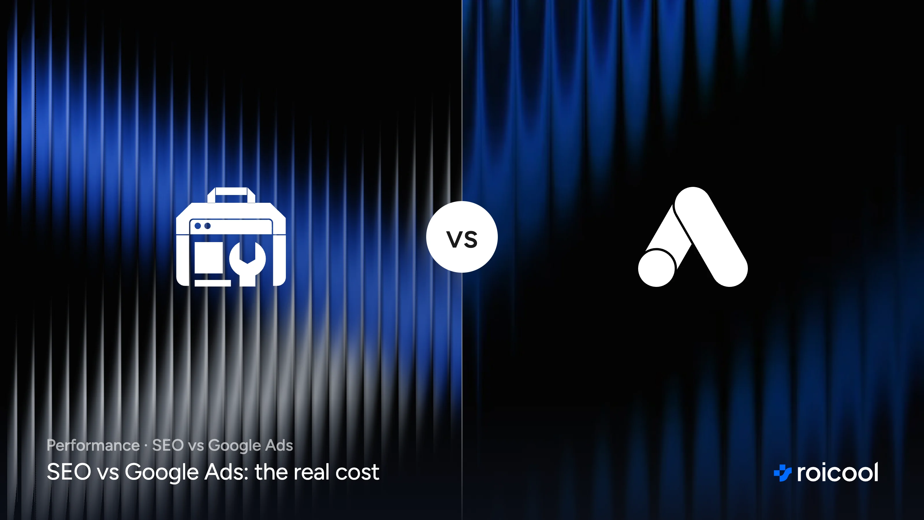 The real cost of ranking higher on Google, SEO vs Google Ads: the Search Console and Google Ads logos