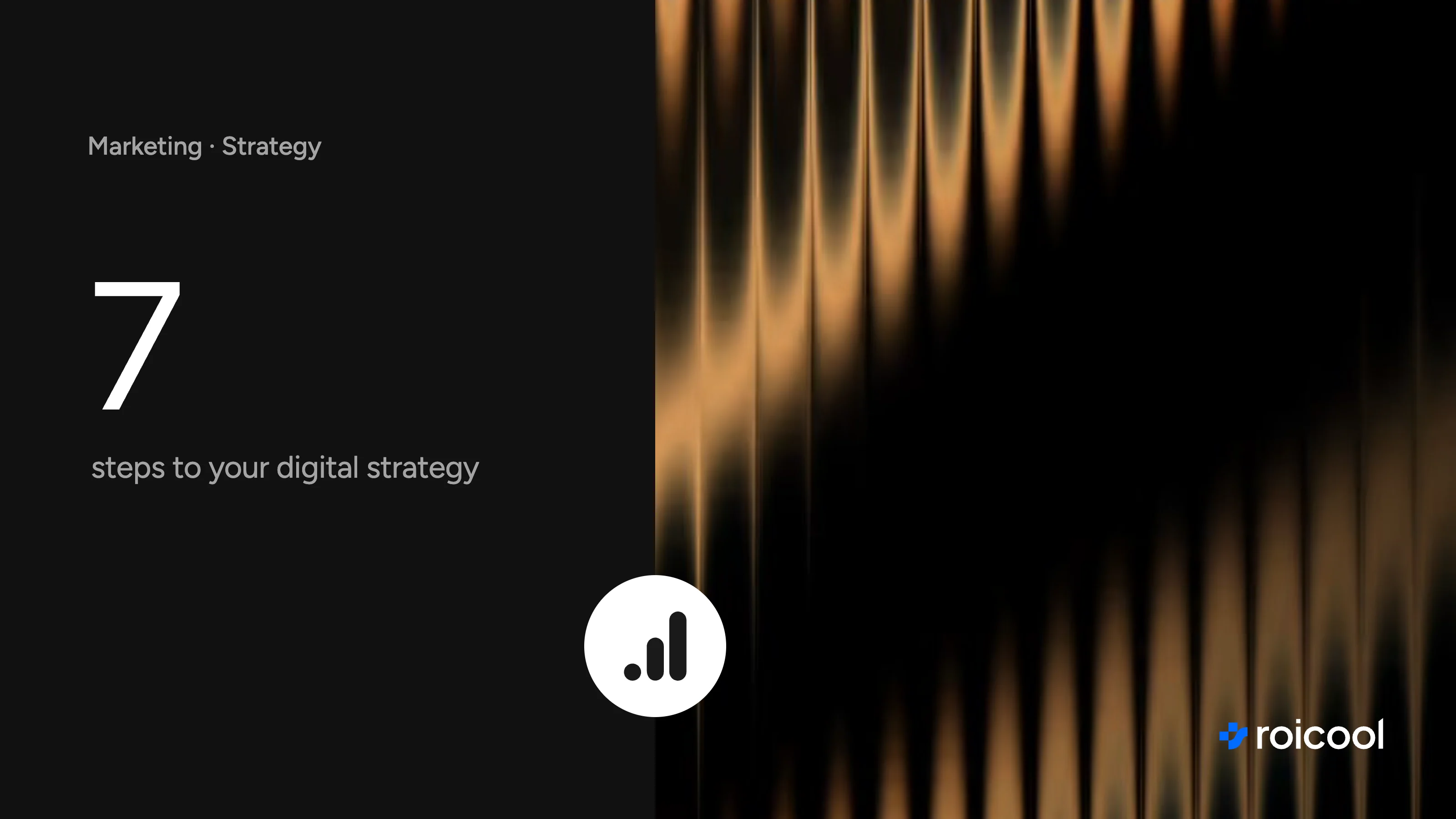 Digital marketing strategy in 7 steps: the Google Analytics logo