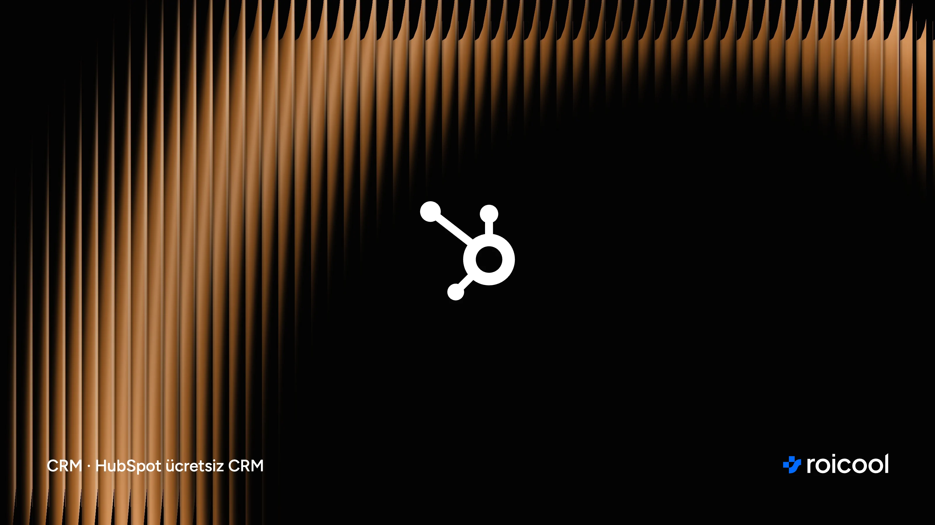 HubSpot ücretsiz CRM yazısının kapağı: HubSpot logosu