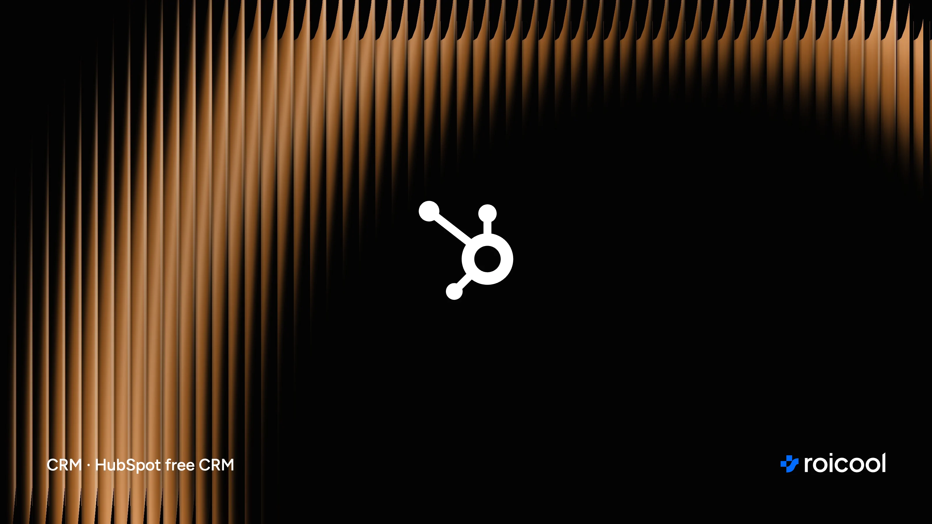 HubSpot free CRM post cover: the HubSpot logo