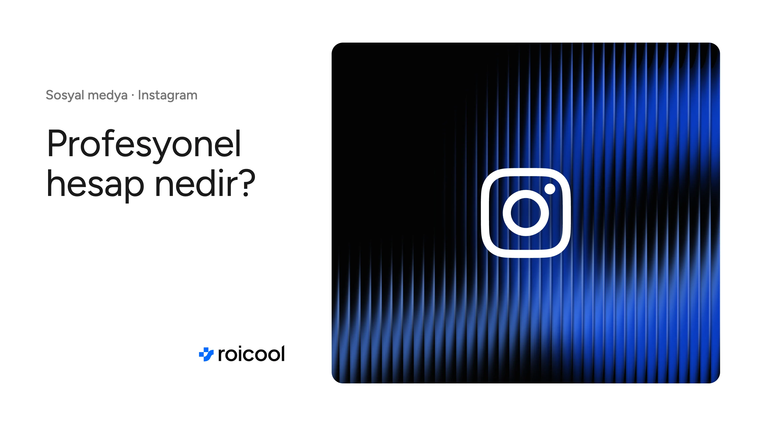 Instagram profesyonel hesap nedir: Instagram logosu