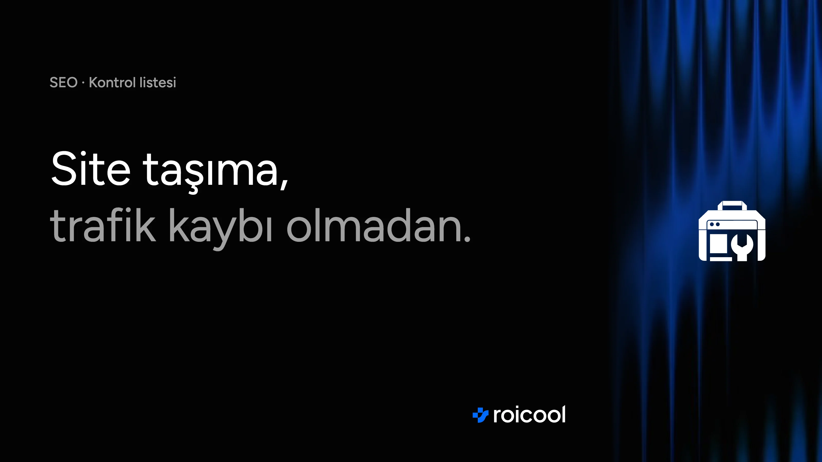 Site taşıma SEO kontrol listesi kapağı