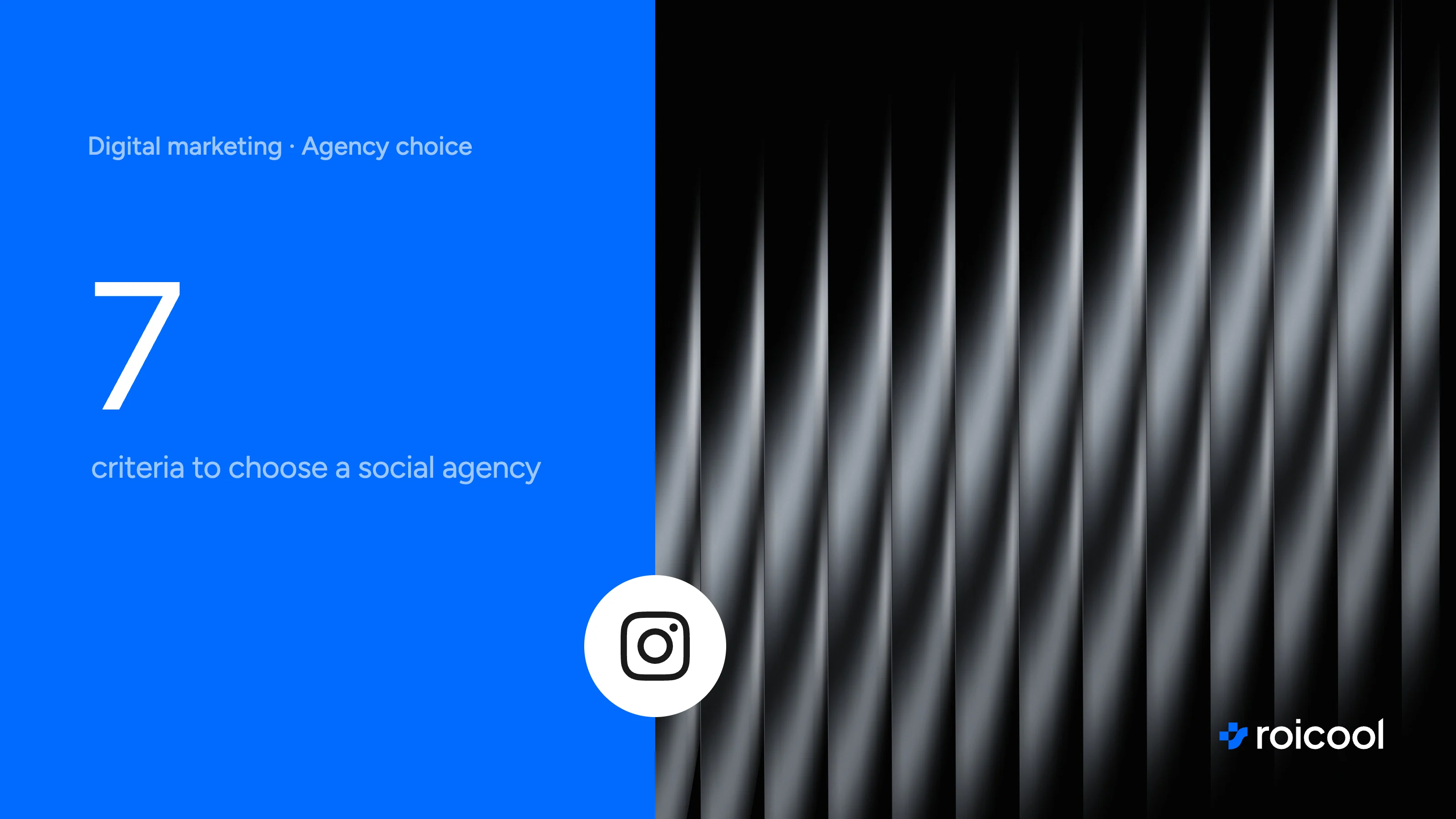 Cover of the post "Social media agency in Turkey": seven selection criteria and the Instagram logo