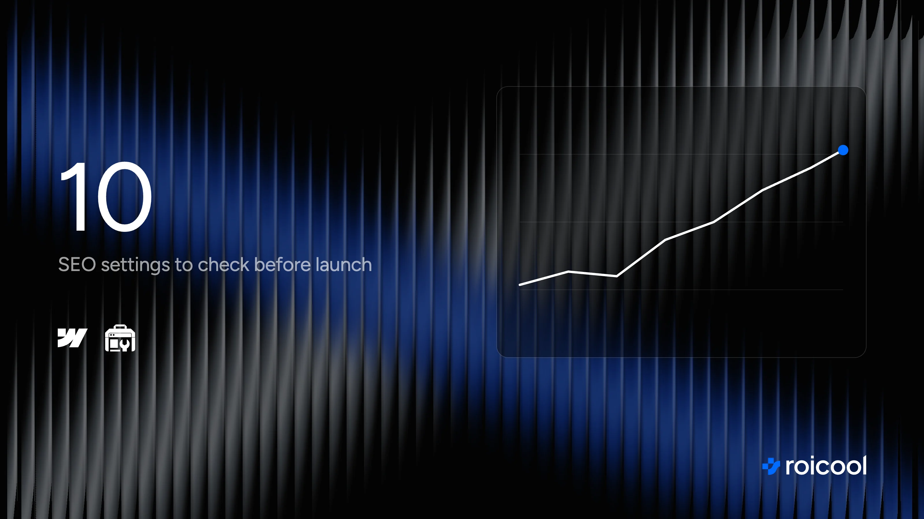 Webflow SEO settings: 10 settings to check before launch, the Webflow and Search Console logos