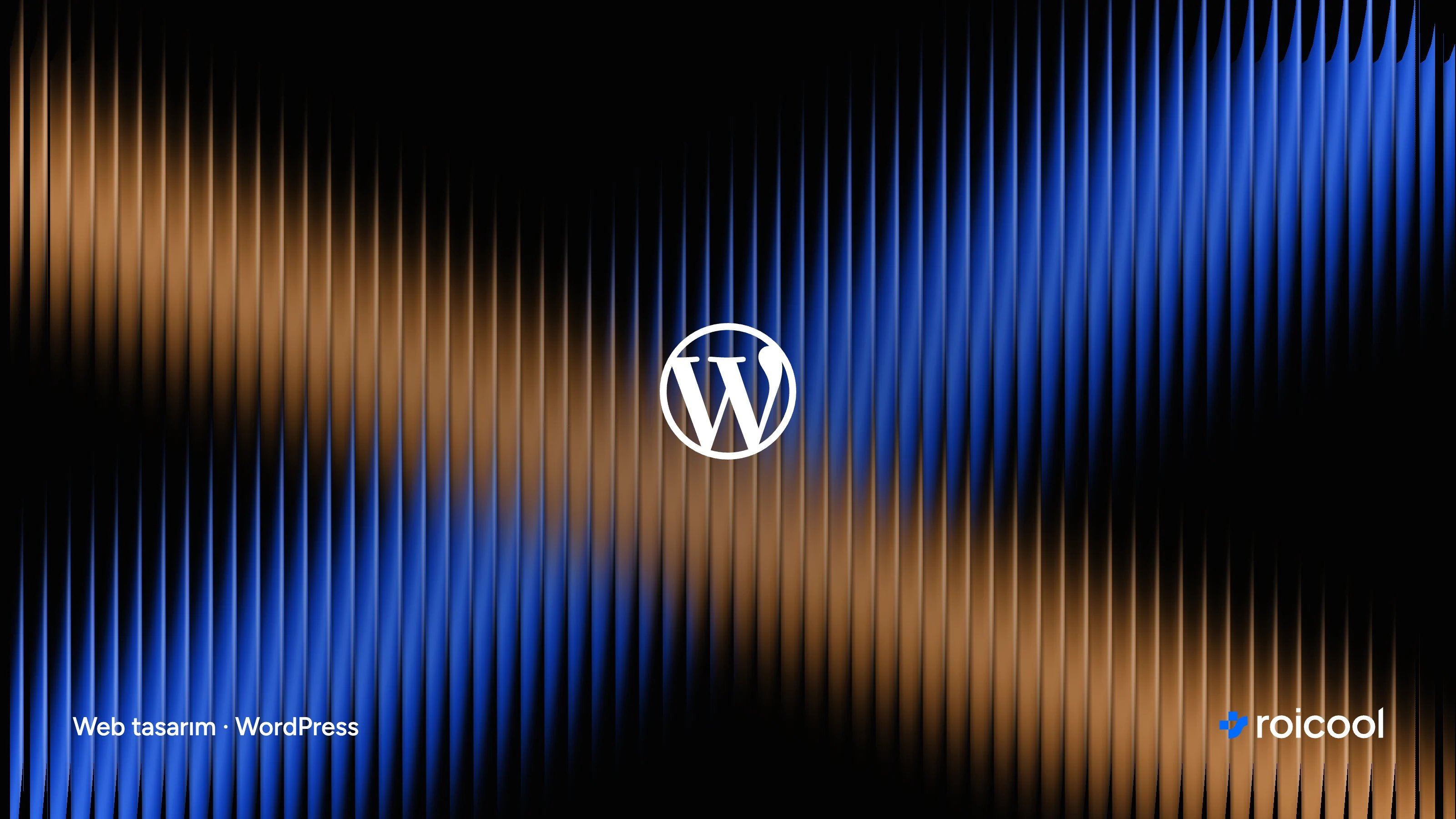WordPress nedir yazısının kapağı: WordPress logosu