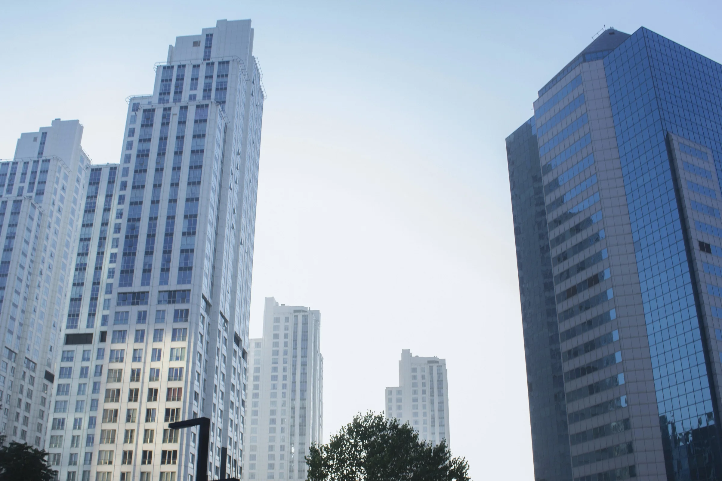Levent'te cam cepheli kuleler